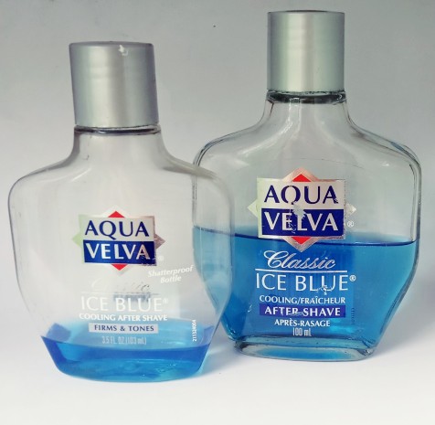 Aqua Velva u plastici i staklu