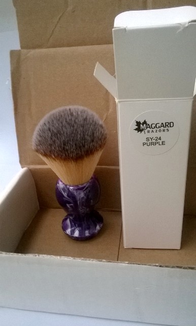 Maggard Razors 24mm Purple Swirl