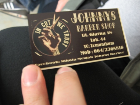 Dzonijva berbernica / detalj