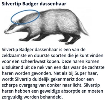 silvertip badger