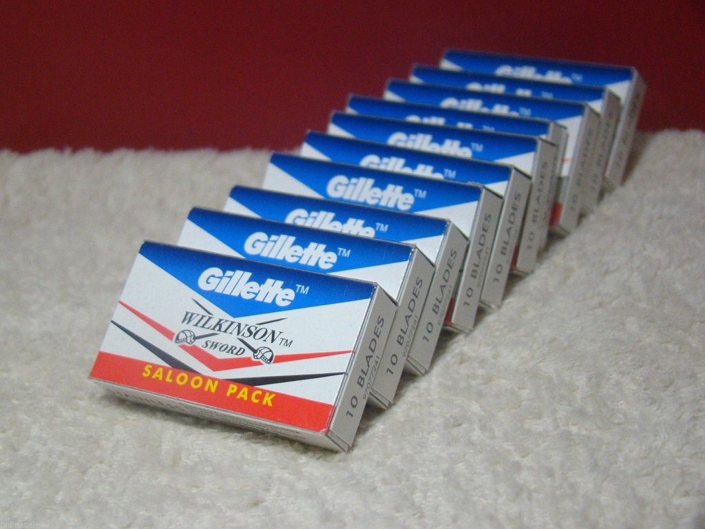 Gillette Wilkinson Sword Razor Blades