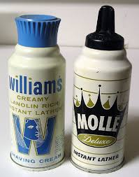 William's & Molle Shaving Cream, 1950's