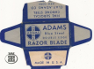 Adams razor blade