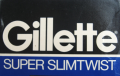 GILLETTE SUPER SLIMTWIST